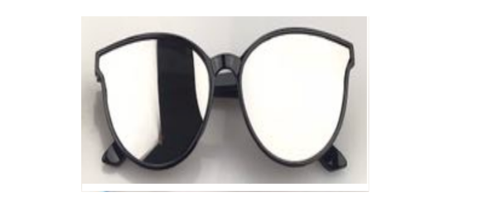 LIN PC 9022 Black-Silver Mirror  с/з дет.