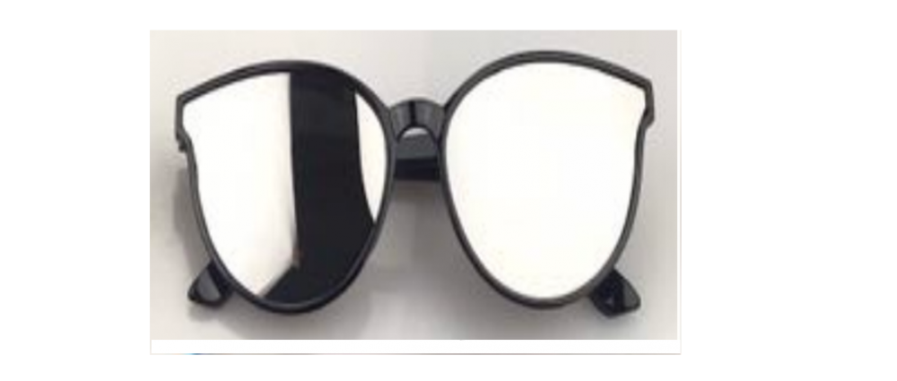 LIN PC 9022 Black-Silver Mirror  с/з дет.