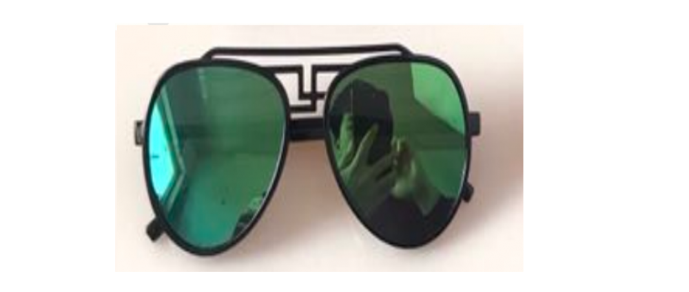 LIN PC 9003 Black-Green Mirror  с/з дет.