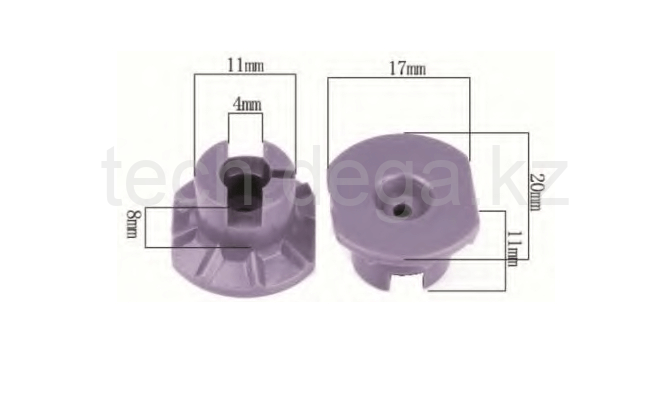 Блокирующие элементы (присоски) 11 мм, 8 мм, 4 мм. - товары для оптики, фото №